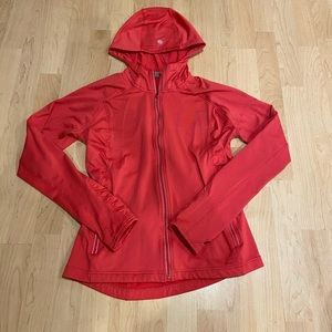 Pink Athleta running jacket